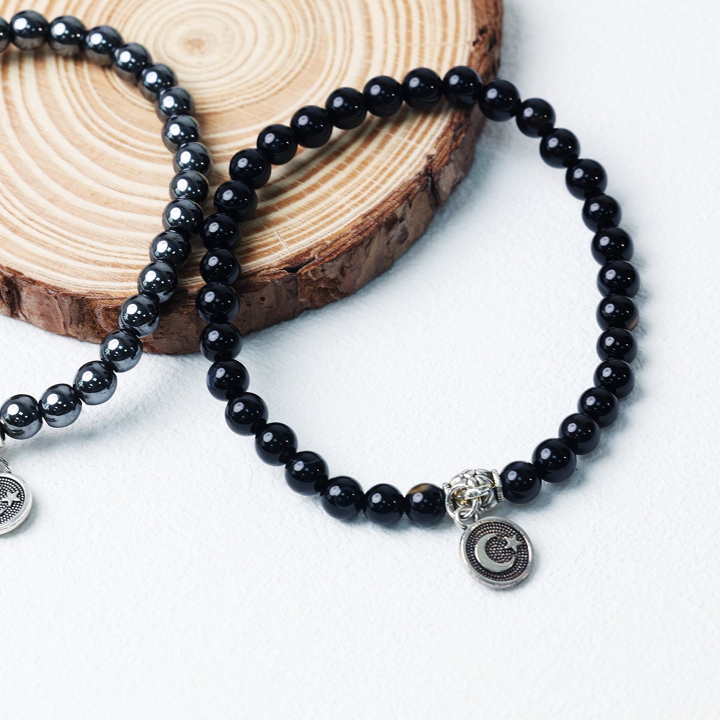 Black Bracelet Tasbih 33 Beads