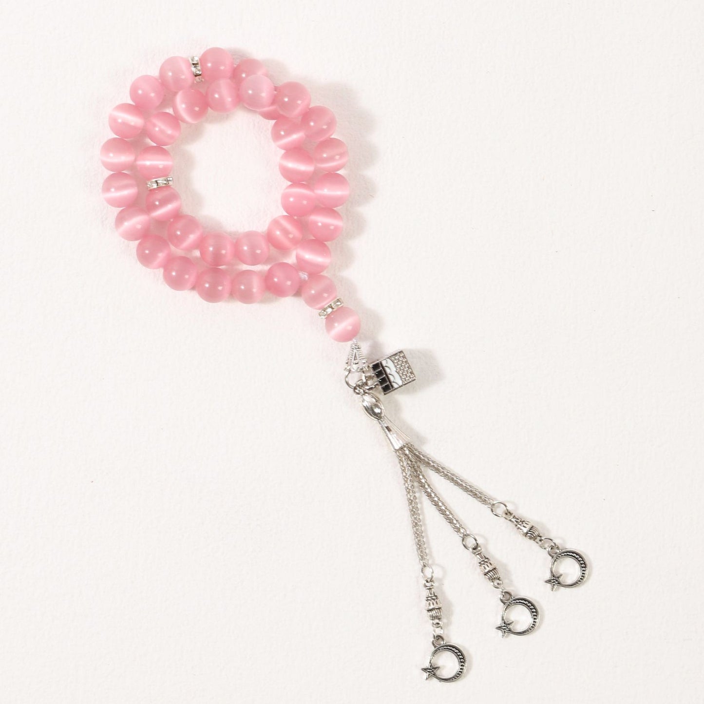 Imitate Opal With Kaaba–Tasbih Muslim Prayer Beads