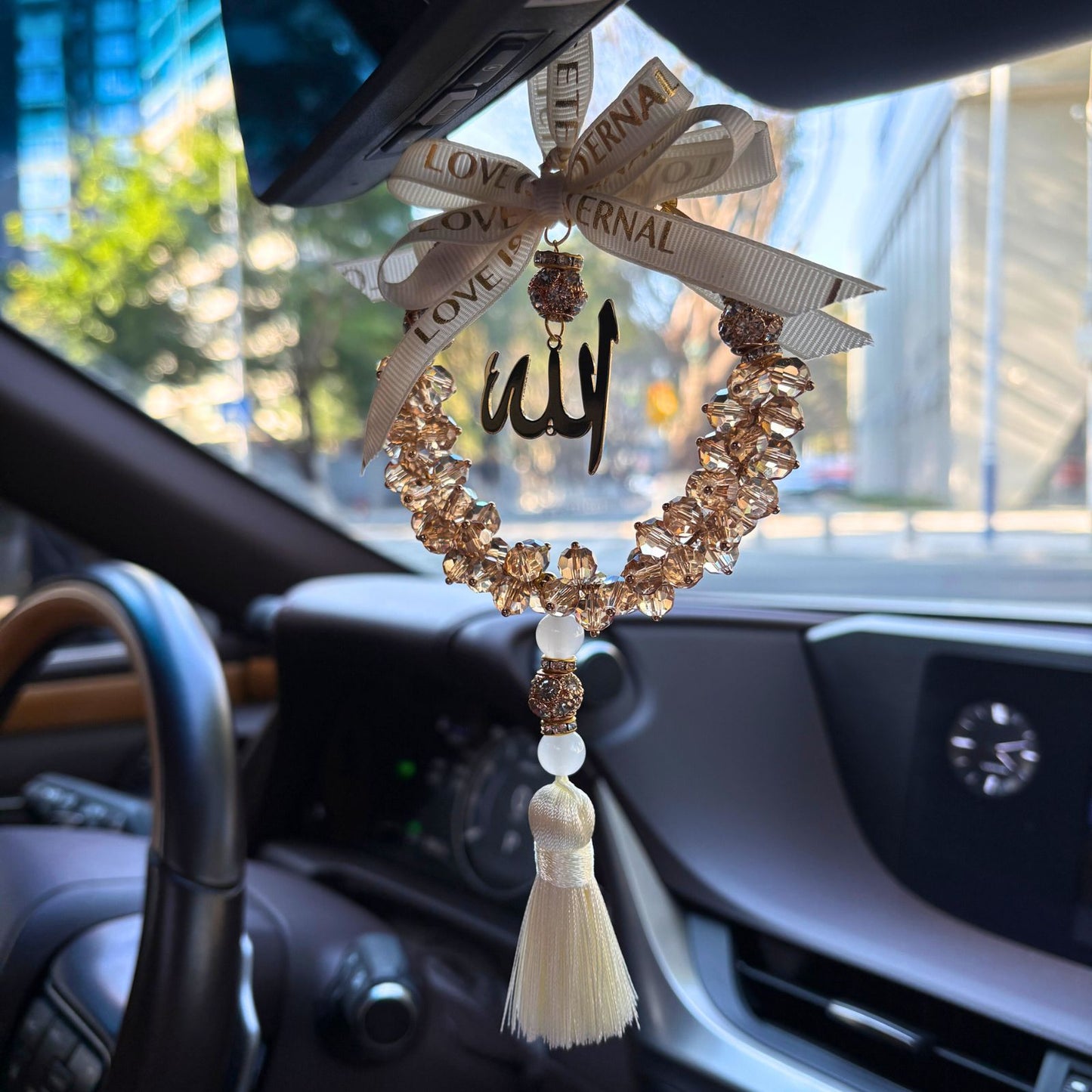 Islamic Crystal Car Hanger