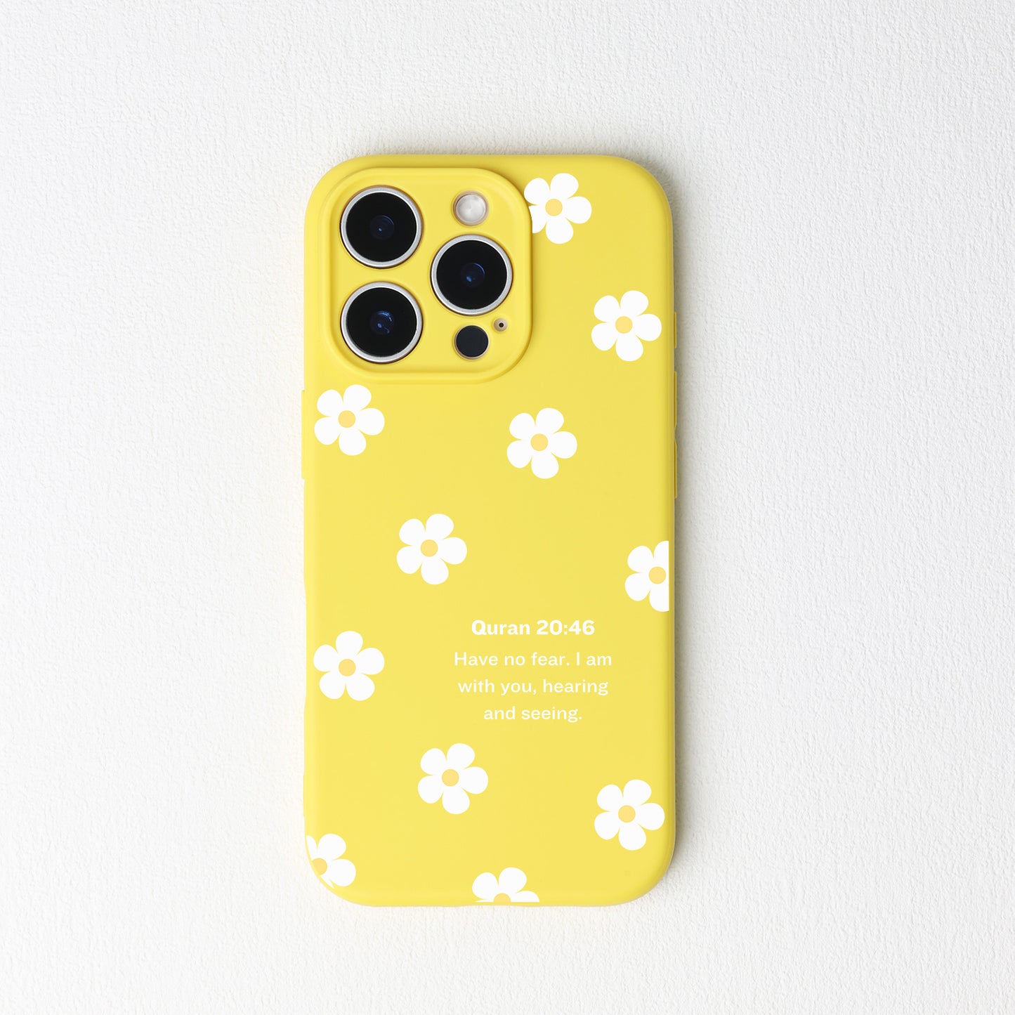 Small Flowers with Quran Quote Phone Case