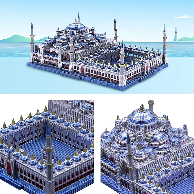 3D Metal Puzzle Of Blue Mosque