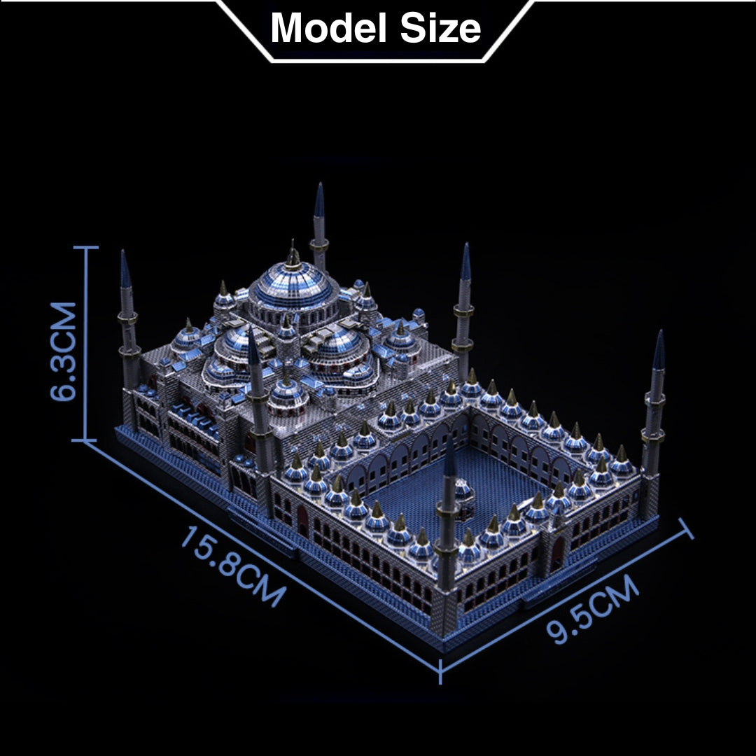 3D Metal Puzzle Of Blue Mosque