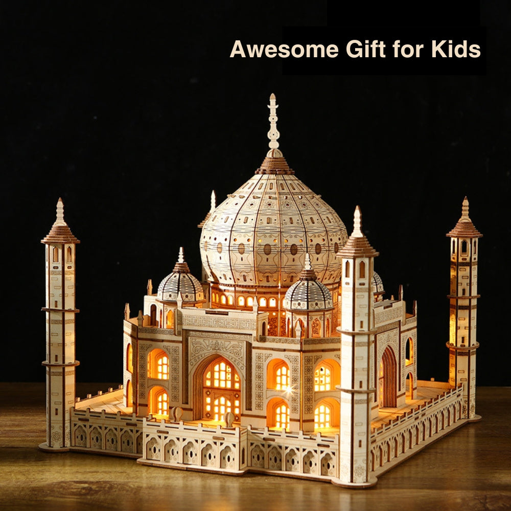 3D Wooden Puzzle Of Taj Mahal