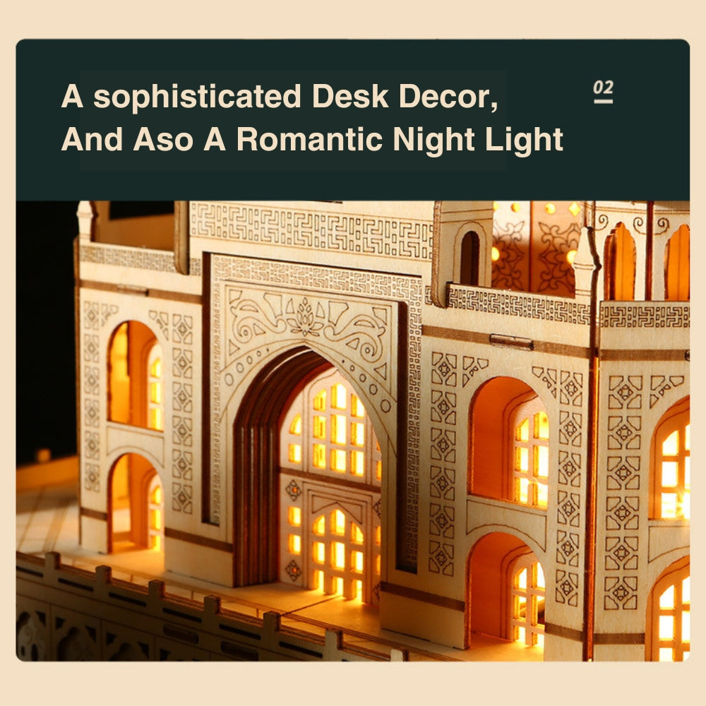 3D Wooden Puzzle Of Taj Mahal