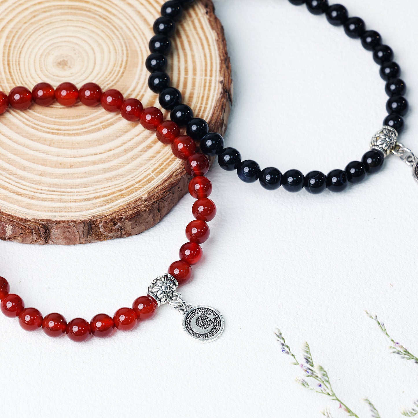 Agate Bracelet Tasbih 33 Beads