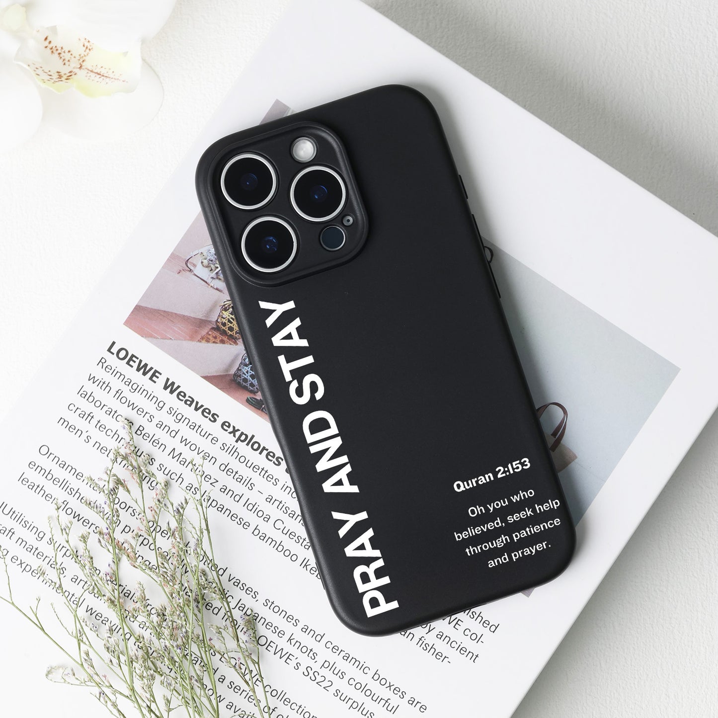 Alhamdulillah & Pray Phone Case