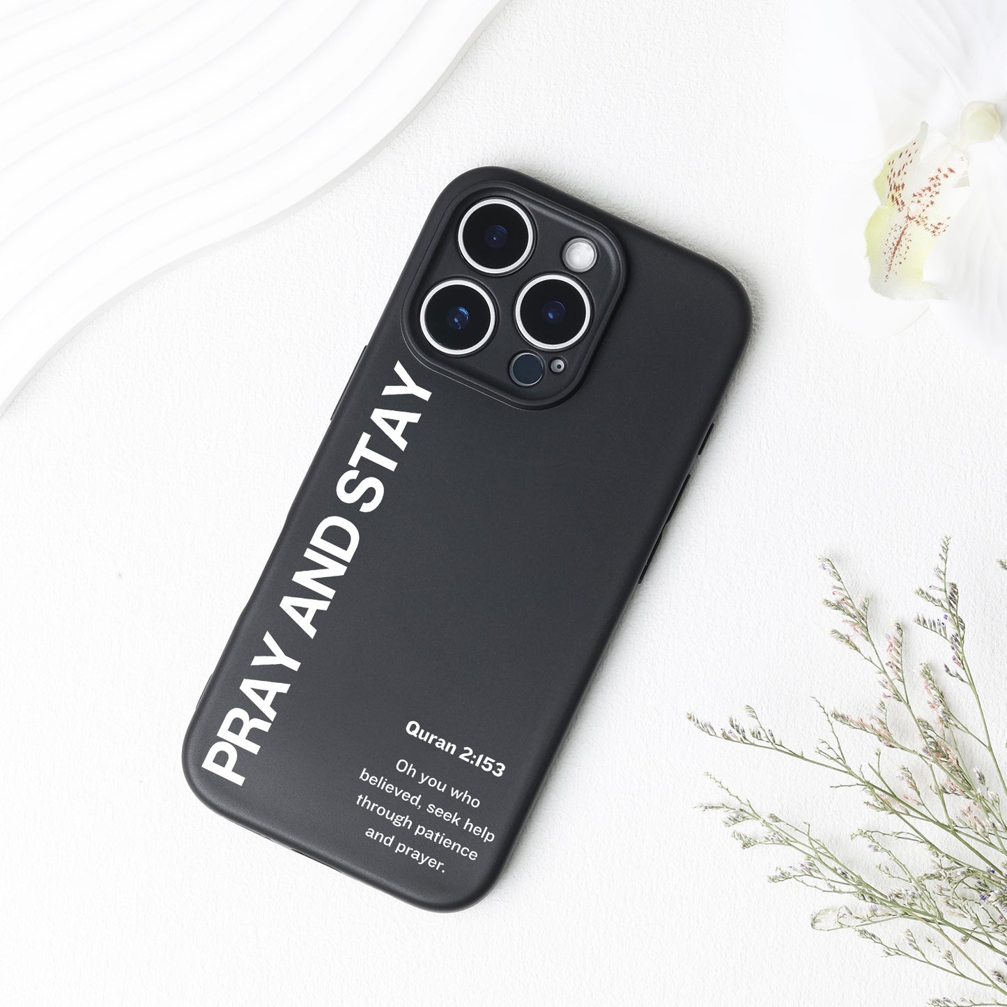 Alhamdulillah & Pray Phone Case
