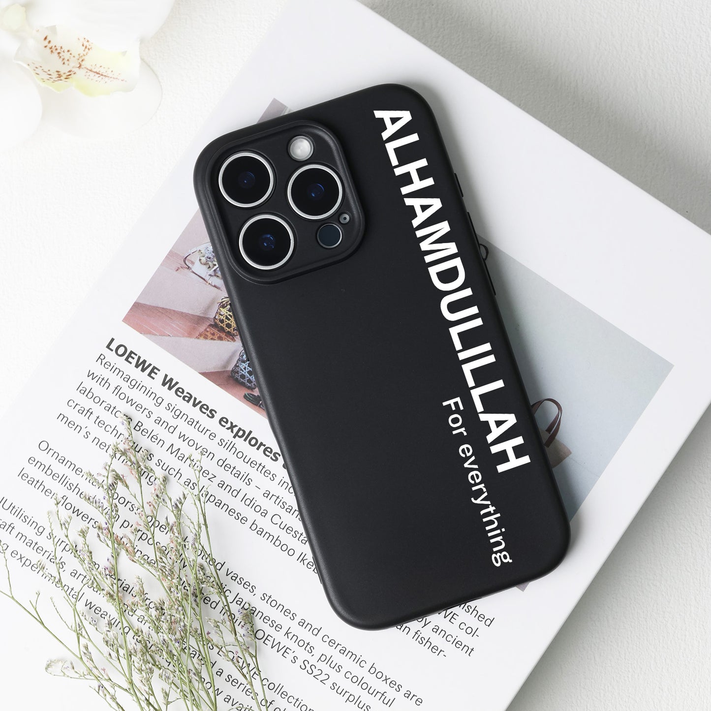 Alhamdulillah & Pray Phone Case