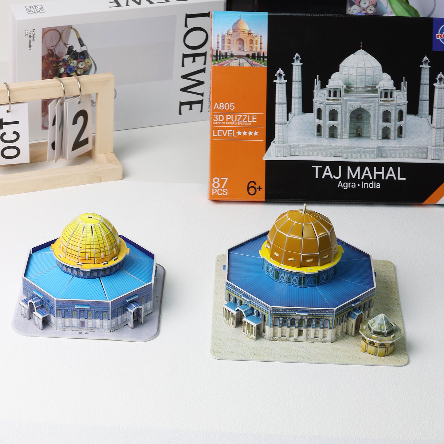 3D Paper Puzzle Of Dome Of The Rock
