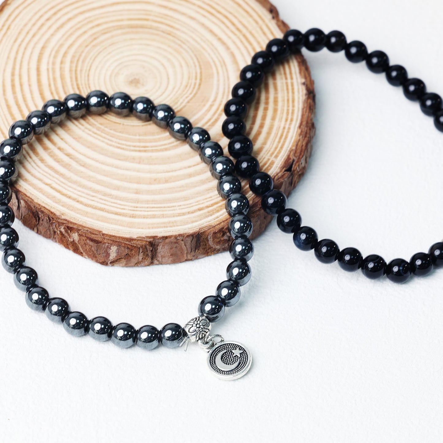 Black Bracelet Tasbih 33 Beads