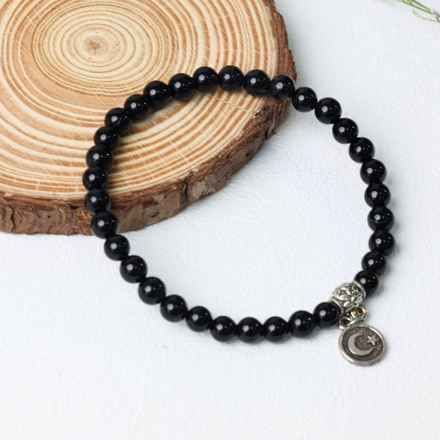 Black Bracelet Tasbih 33 Beads