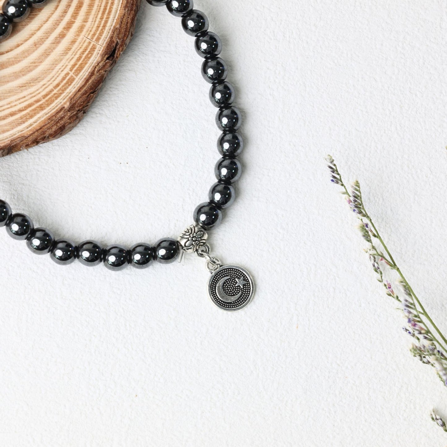 Black Bracelet Tasbih 33 Beads