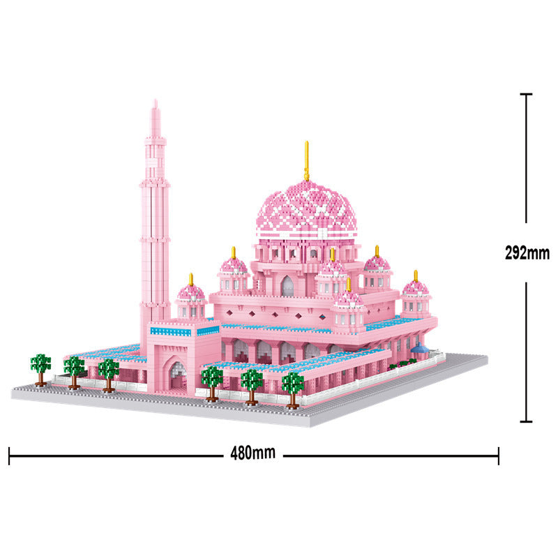 Building Blocks Of Pink Putra Mosque