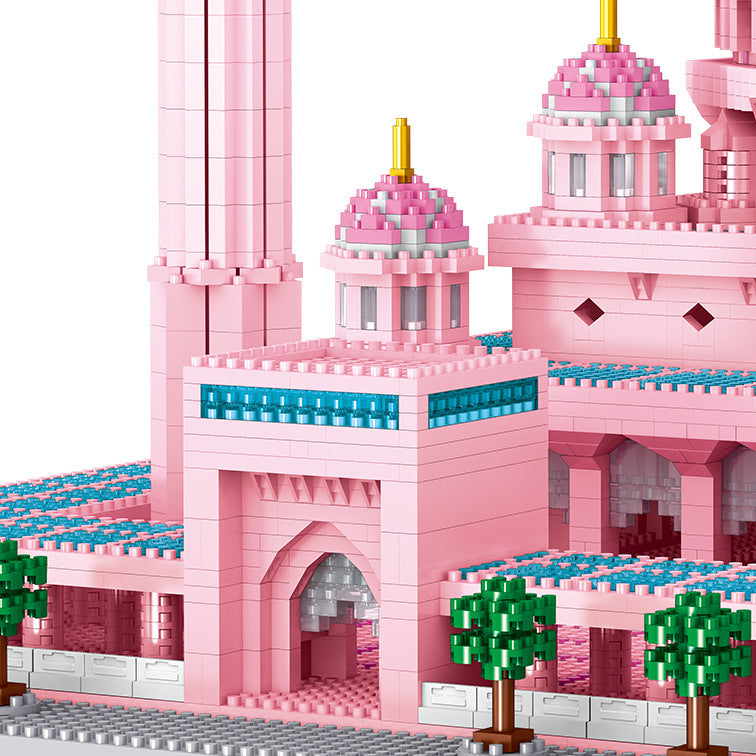 Building Blocks Of Pink Putra Mosque