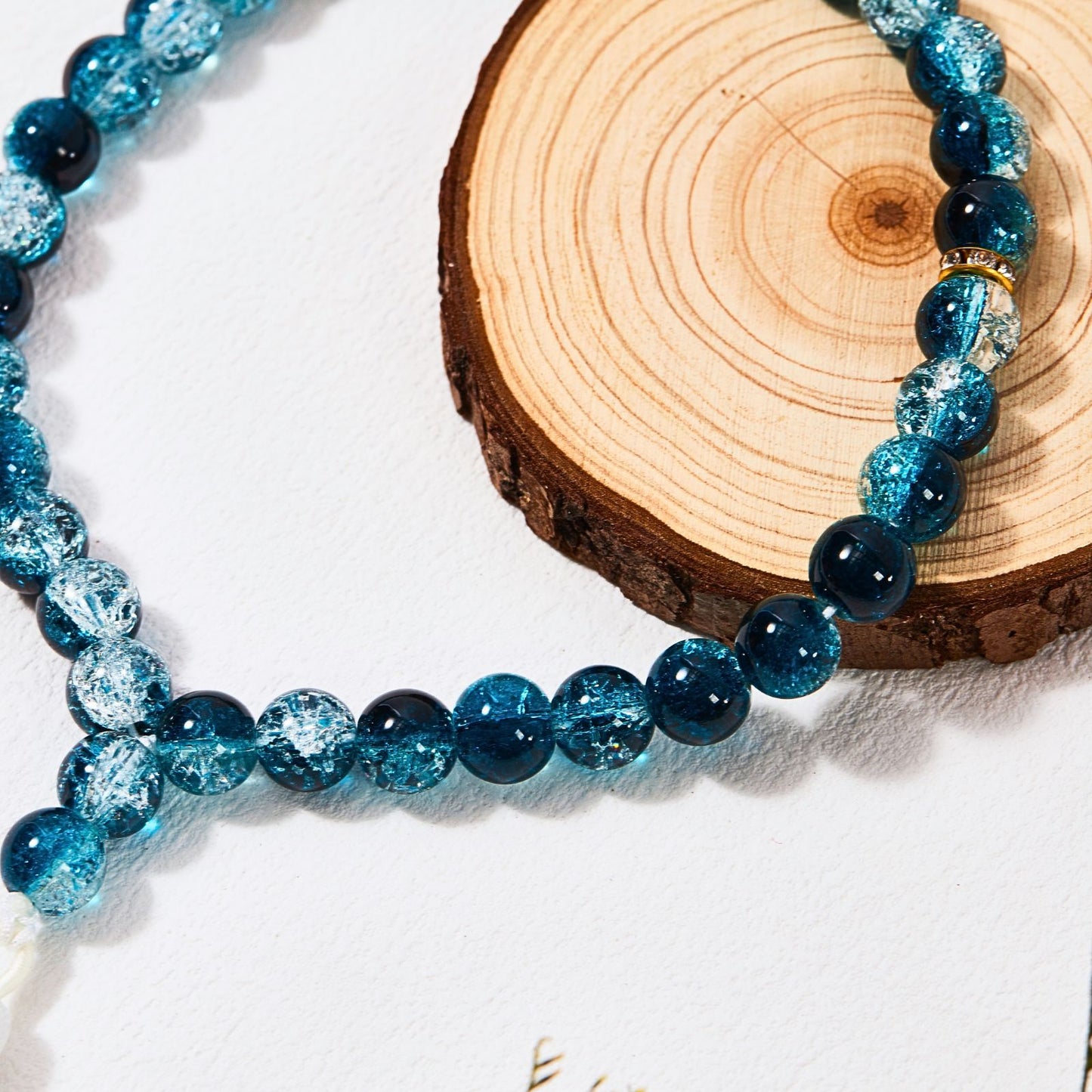 Crack Glass With Tassel–Tasbih Misbaha