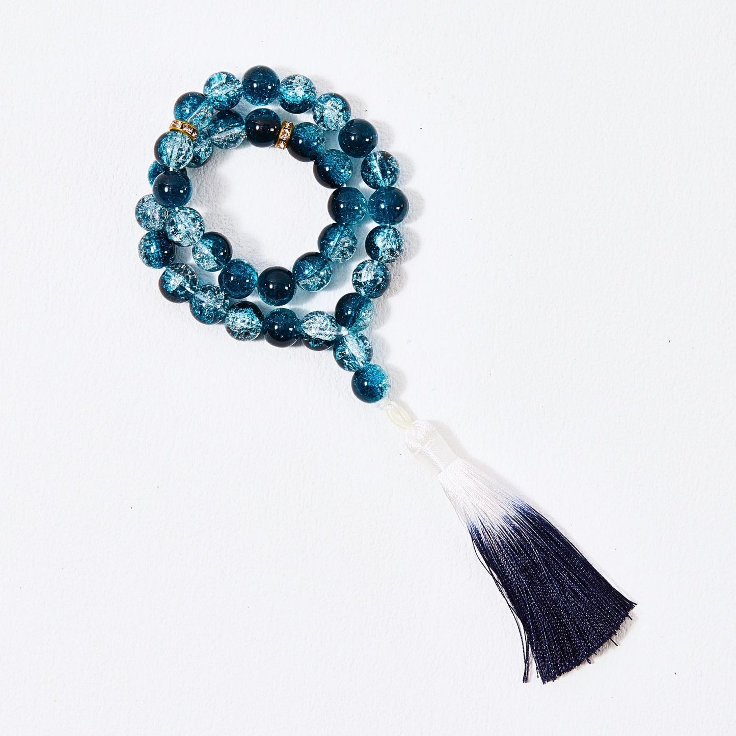 Crack Glass With Tassel–Tasbih Misbaha