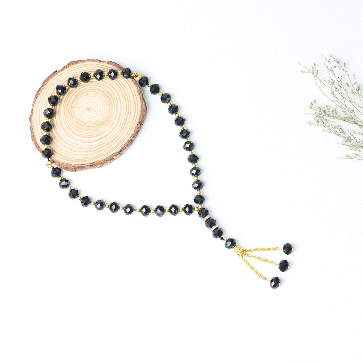 Crystal Glass 33 Beads-Tasbih Islamic Prayer Beads
