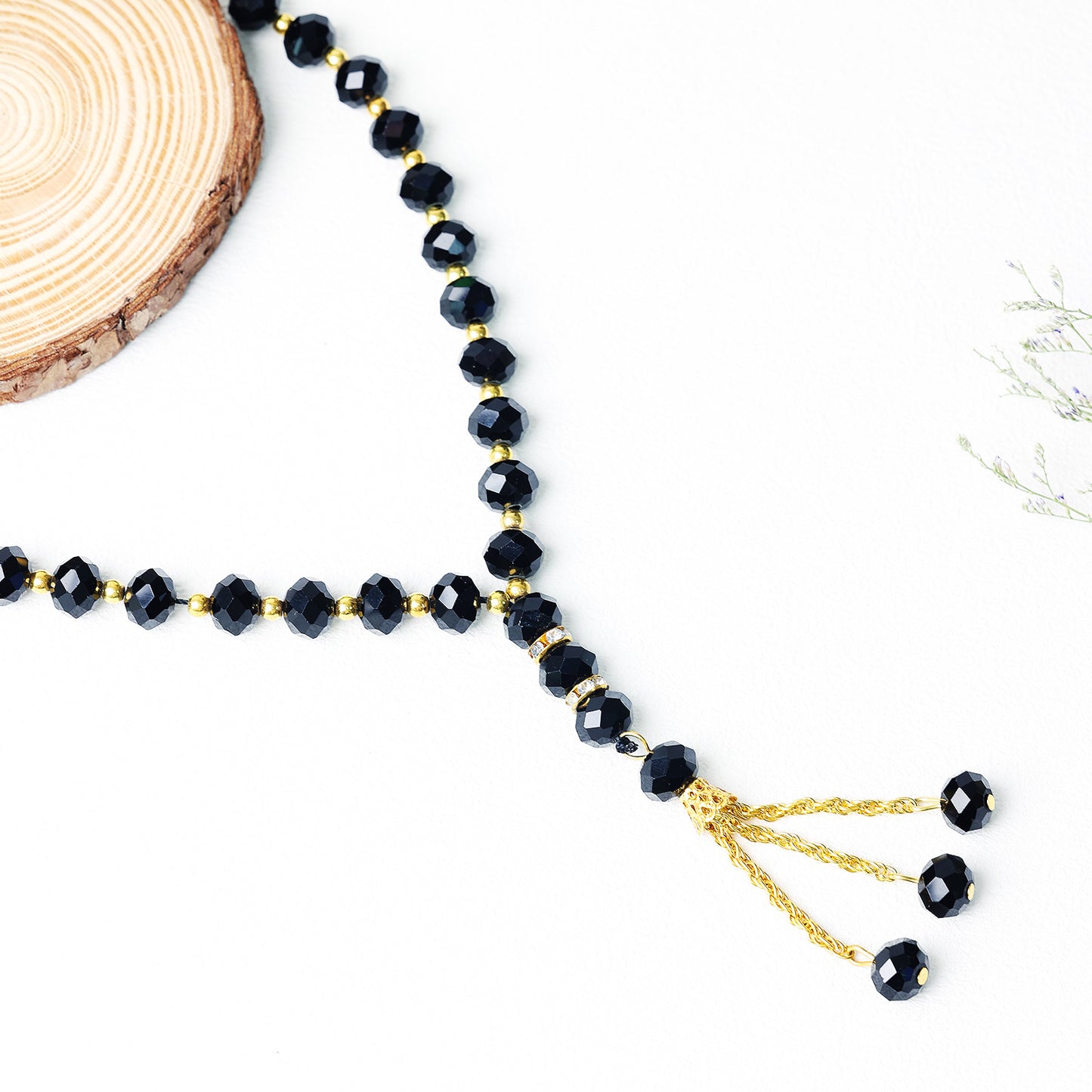 Crystal Glass 33 Beads-Tasbih Islamic Prayer Beads
