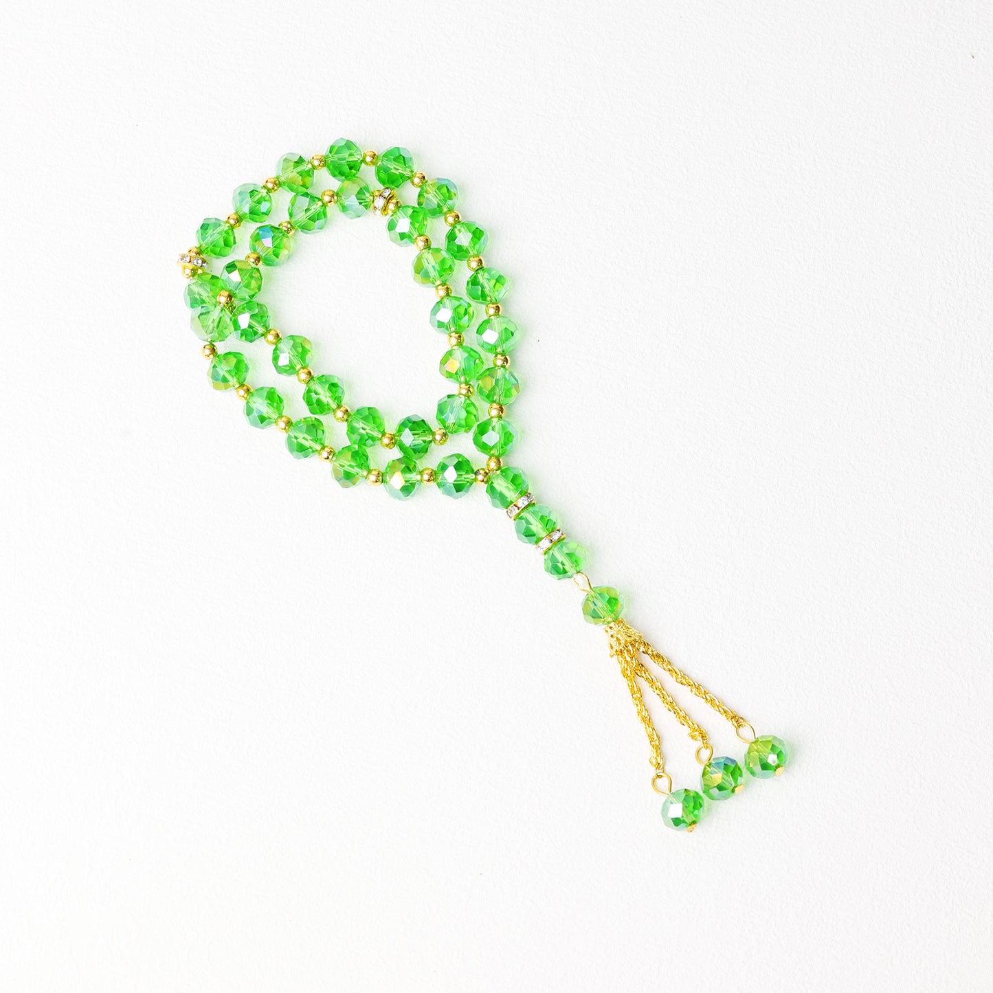 Crystal Glass 33 Beads-Tasbih Islamic Prayer Beads