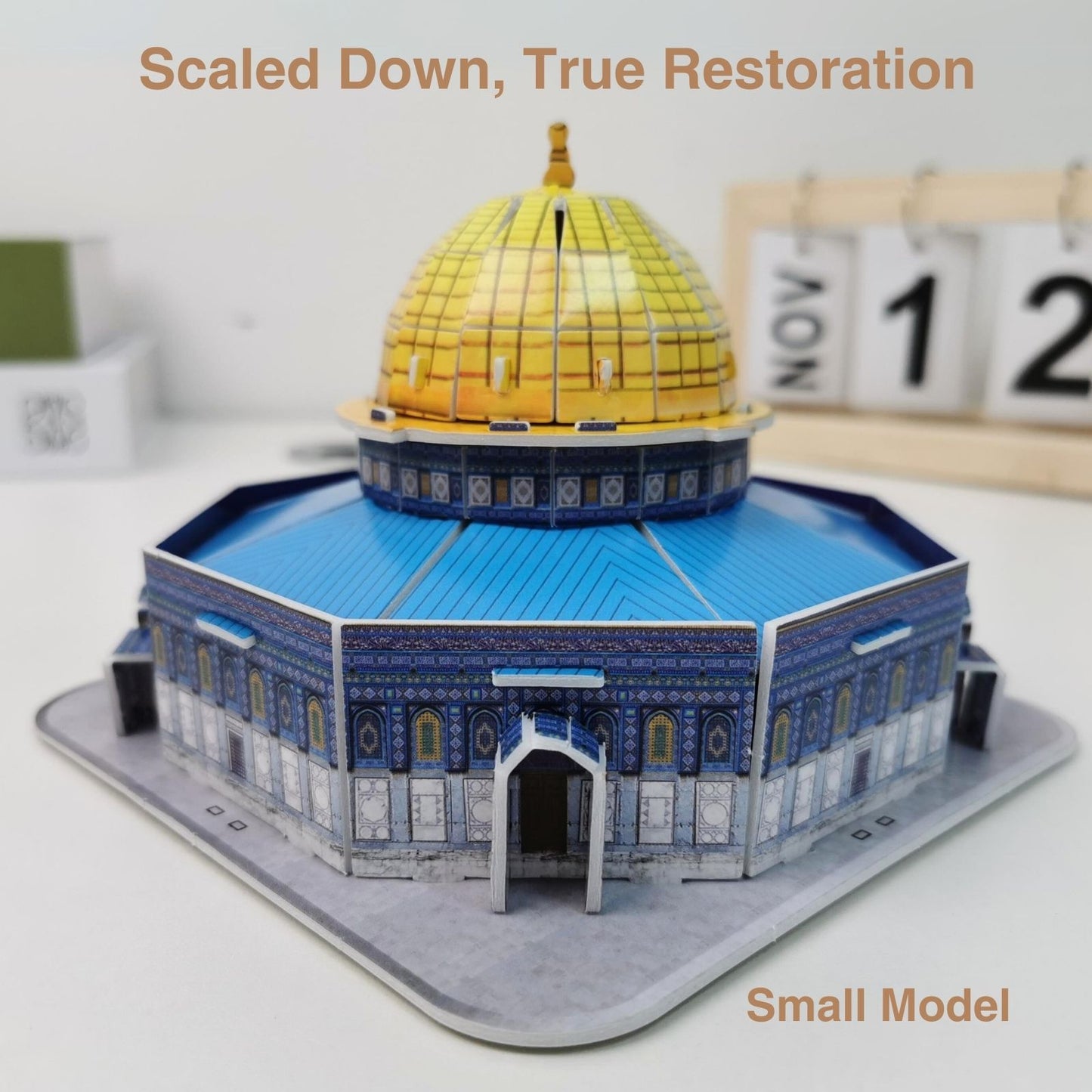 3D Paper Puzzle Of Dome Of The Rock
