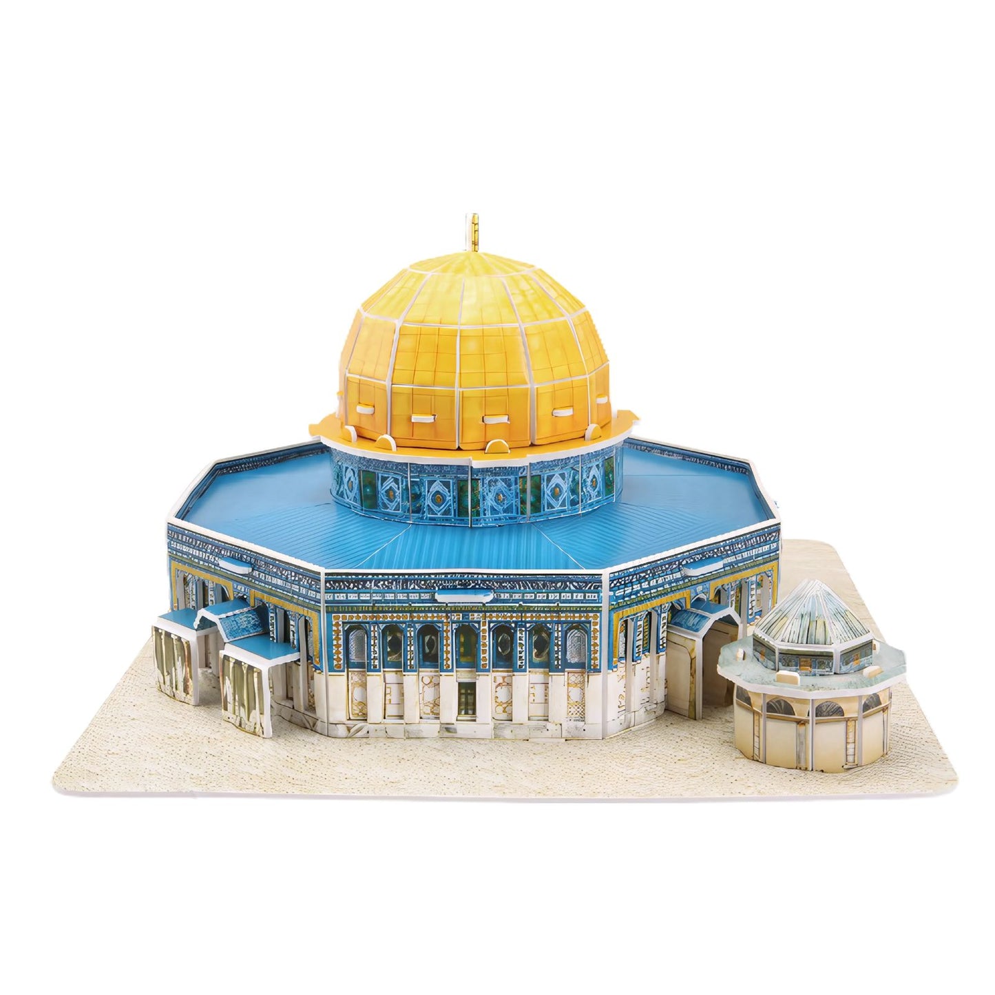 3D Paper Puzzle Of Dome Of The Rock