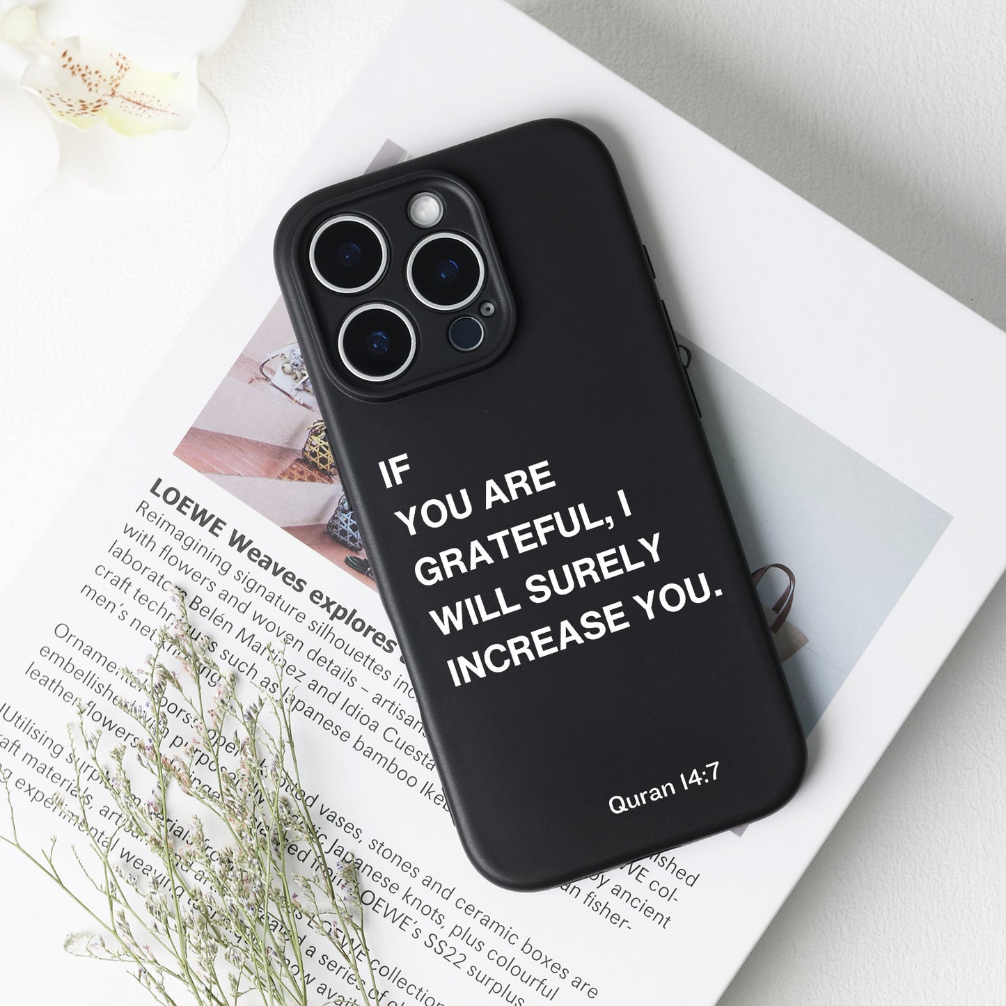 English Quran Quote Phone Case