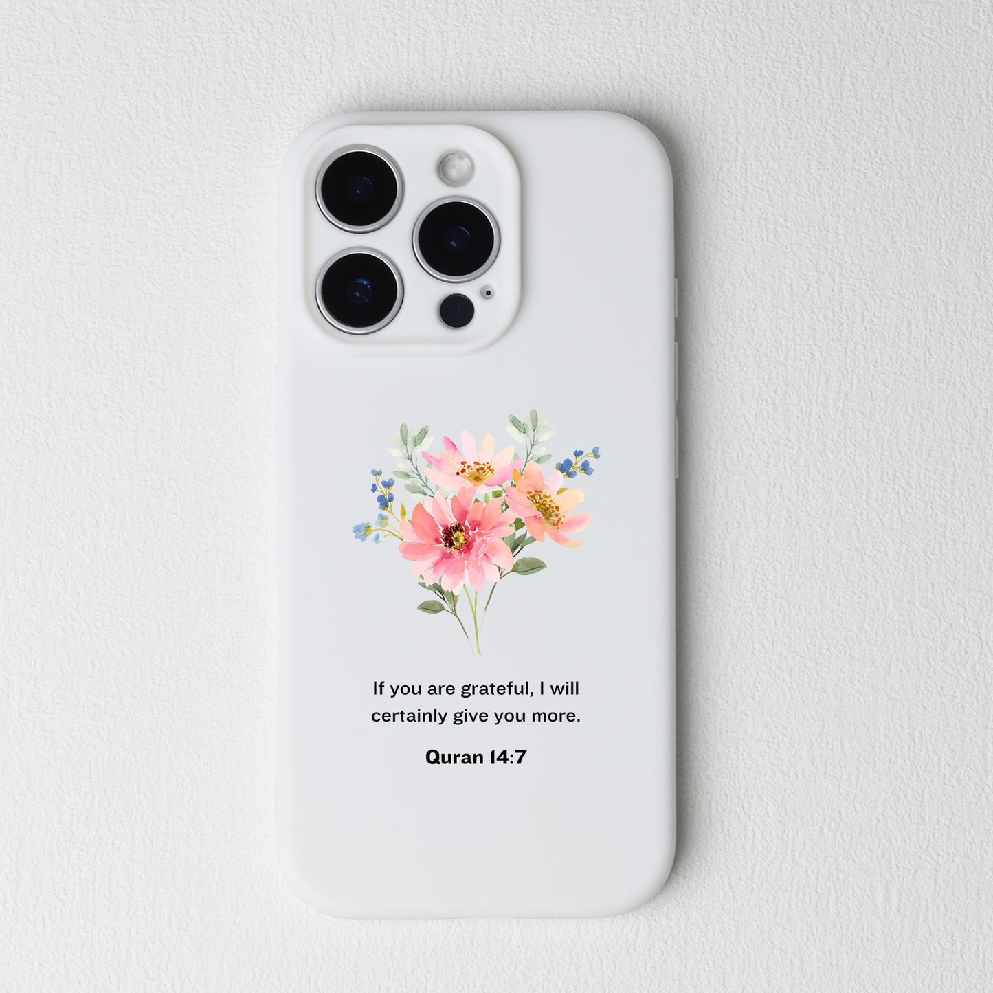 Flower Quran Quote Phone Case