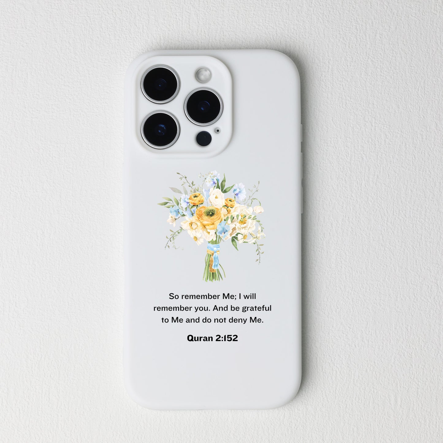 Flower Quran Quote Phone Case