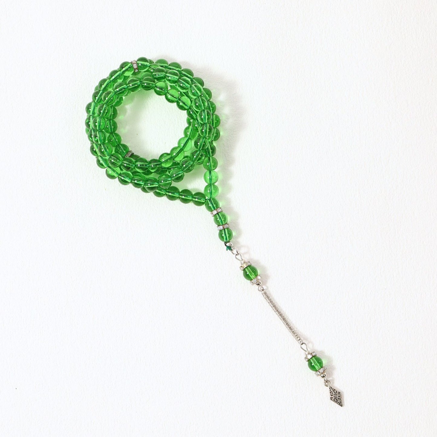 Classic Glass 99–Tasbih Muslim Prayer Beads