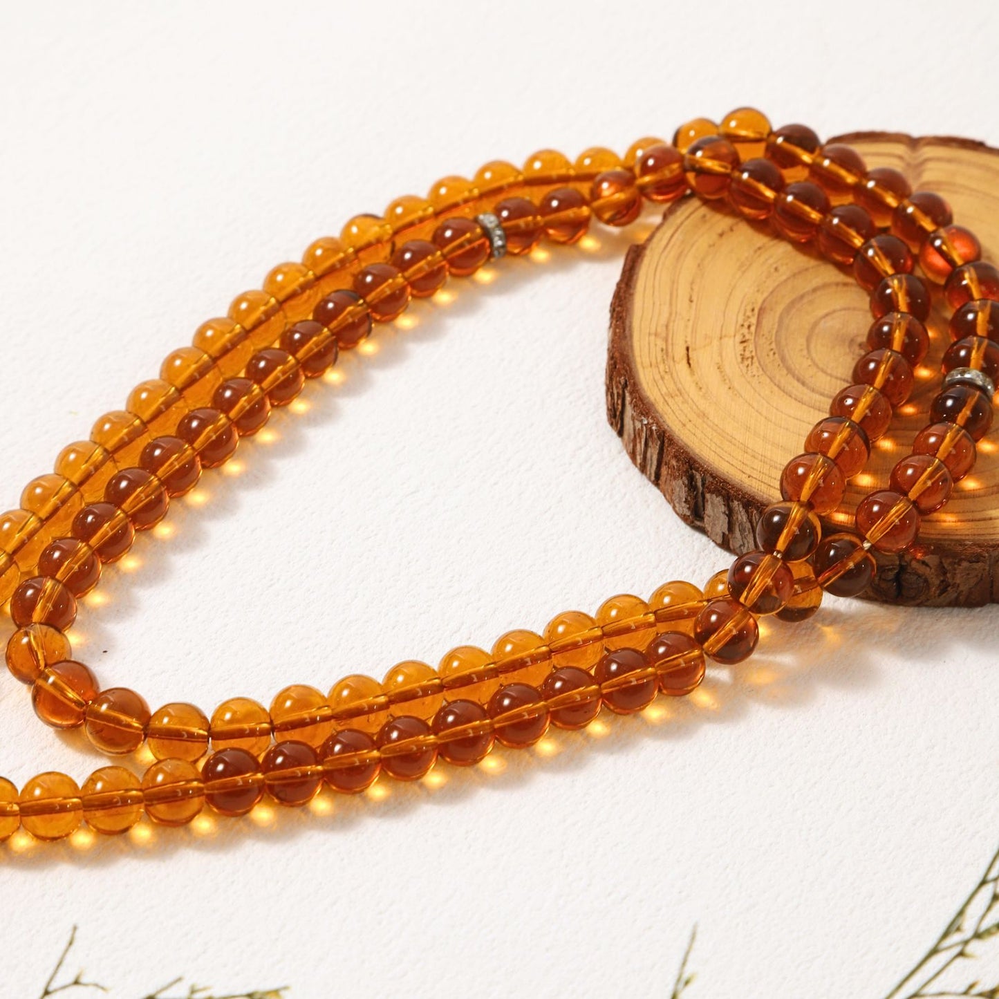 Classic Glass 99–Tasbih Muslim Prayer Beads