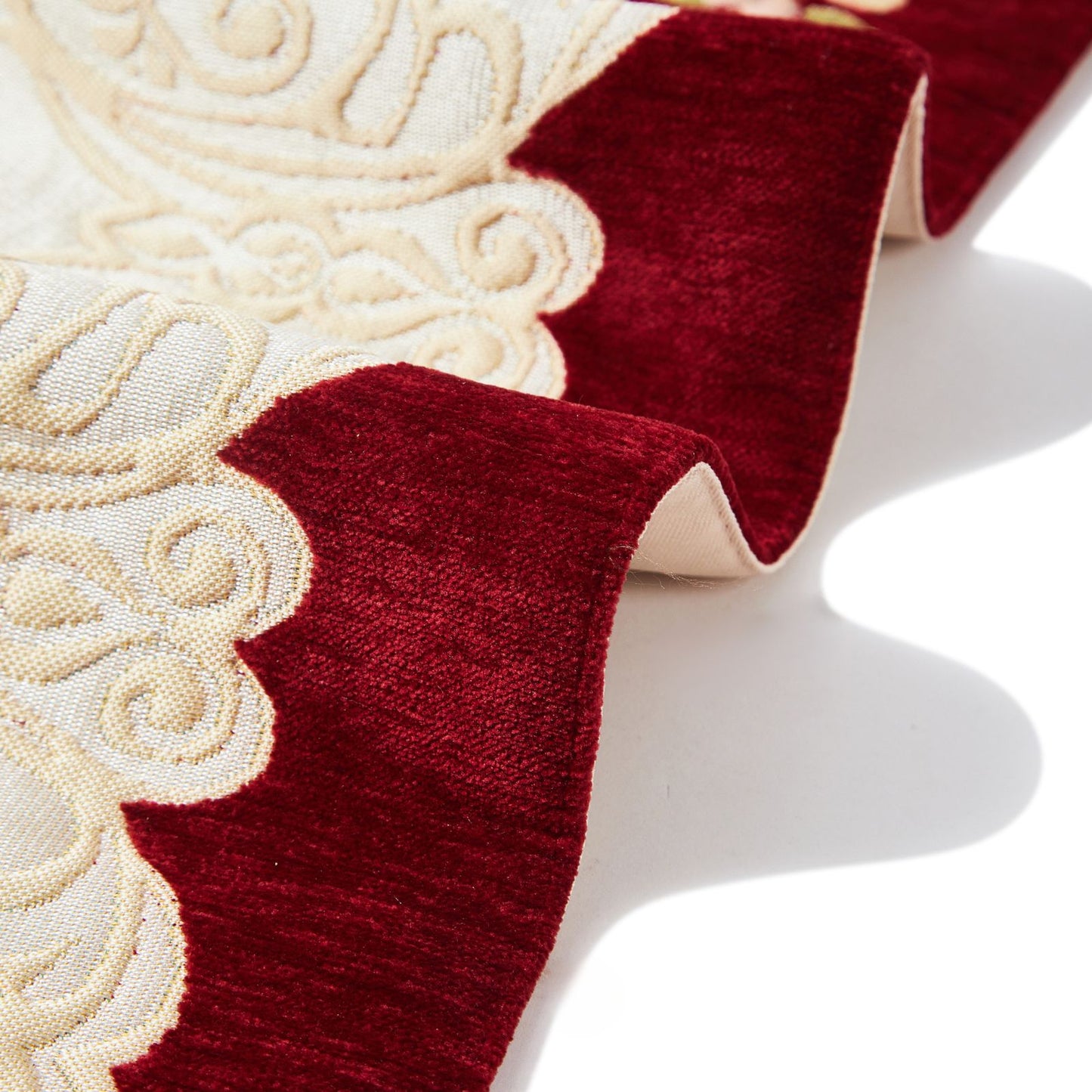 Gorgeous & Thicker Embroidered Prayer Rug