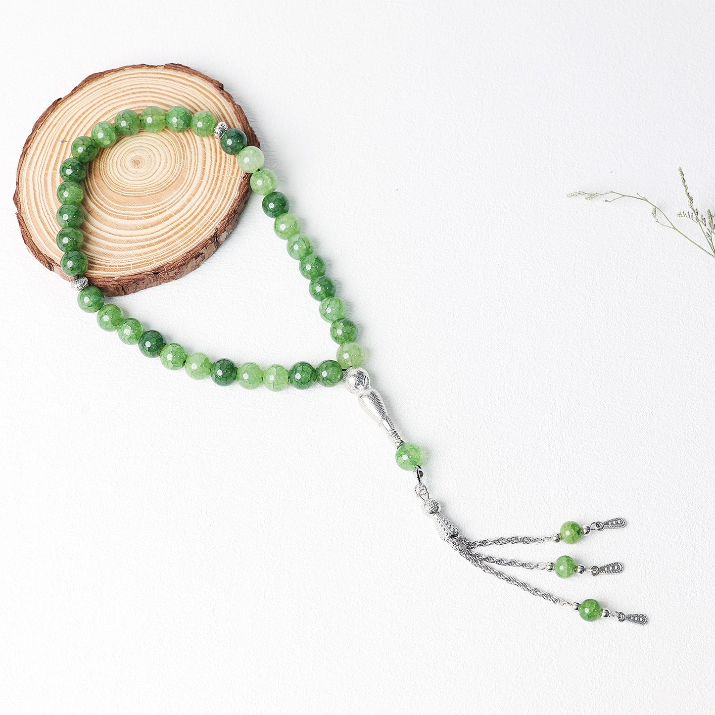 Ice Crack Glass – Tasbih Muslim Prayer Beads