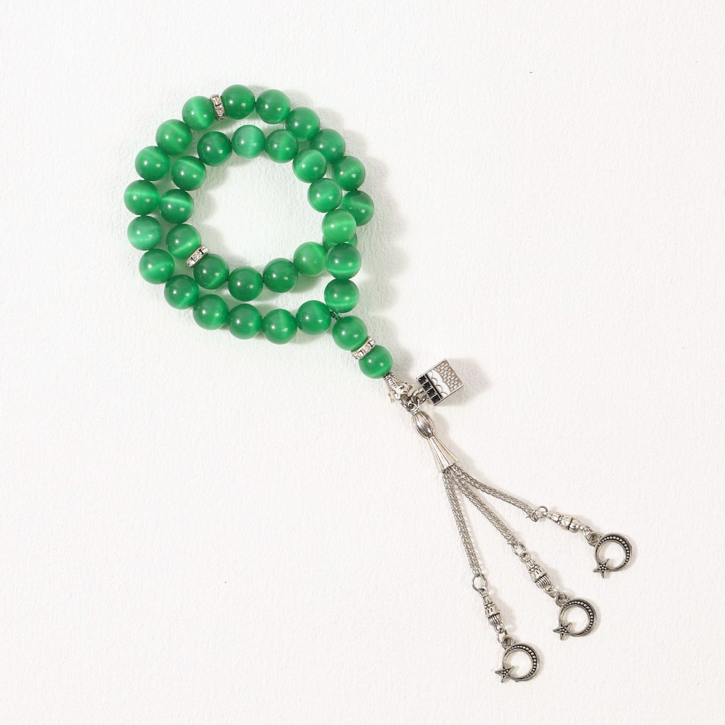 Imitate Opal With Kaaba–Tasbih Muslim Prayer Beads