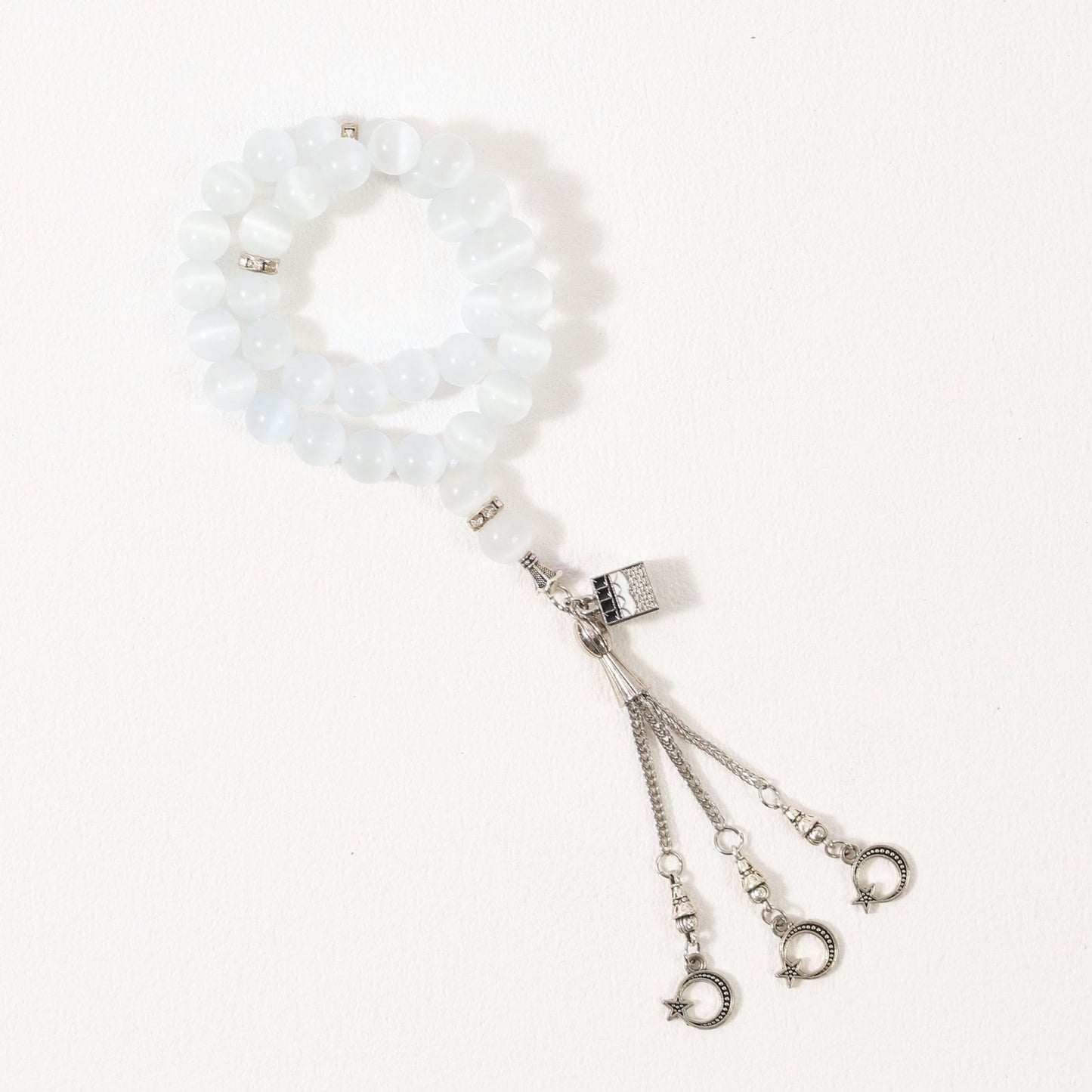 Imitate Opal With Kaaba–Tasbih Muslim Prayer Beads