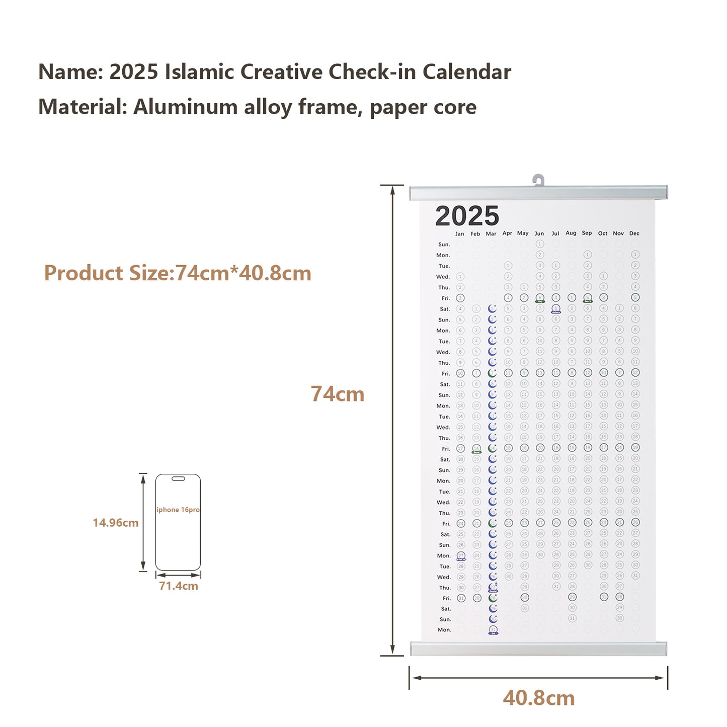 Islamic Creative Calendar