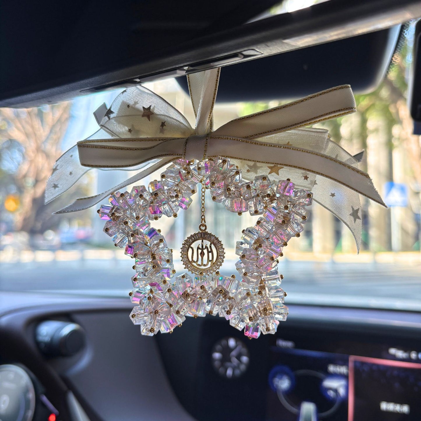 Islamic Crystal Car Hanger