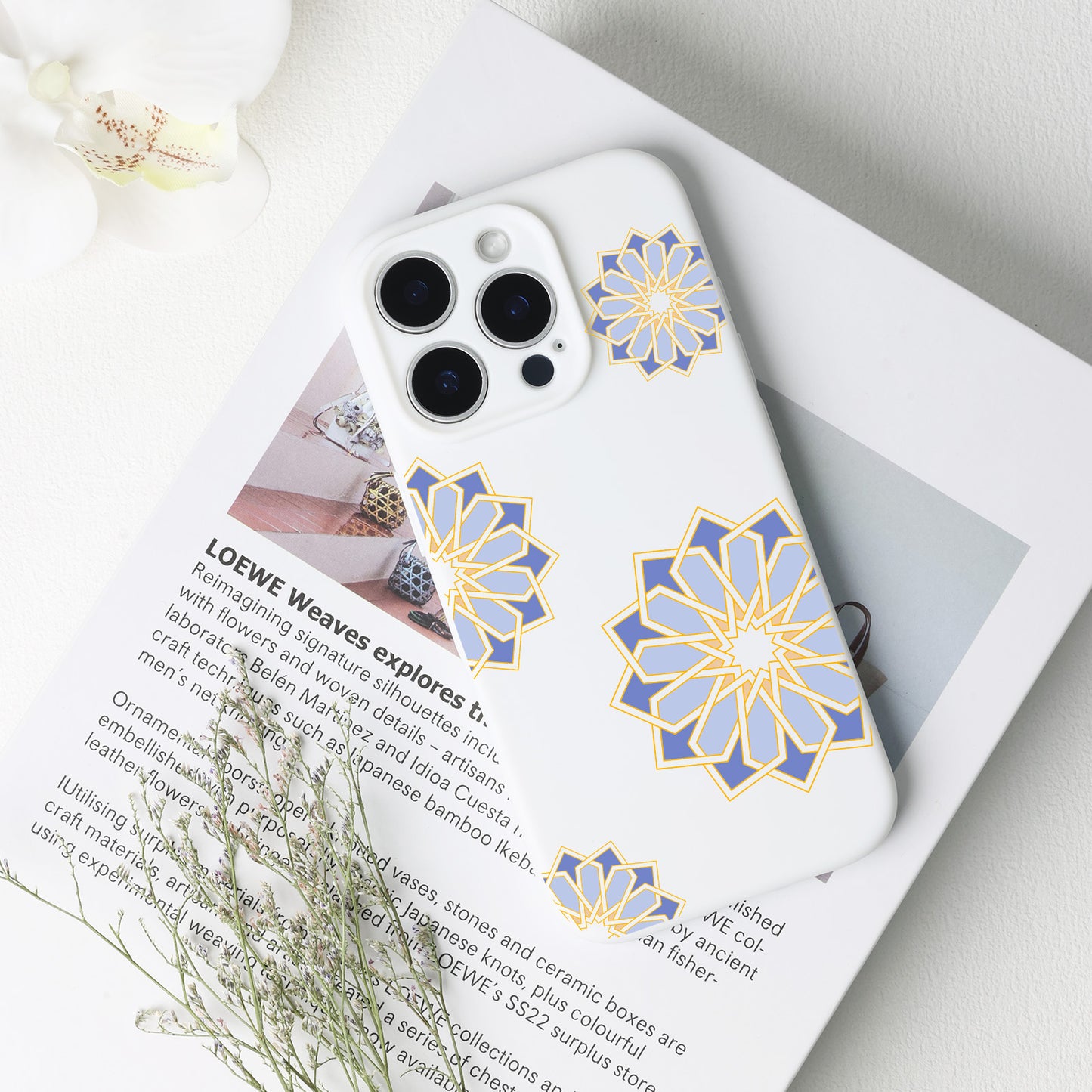 Islamic Geometric Pattern Phone Case