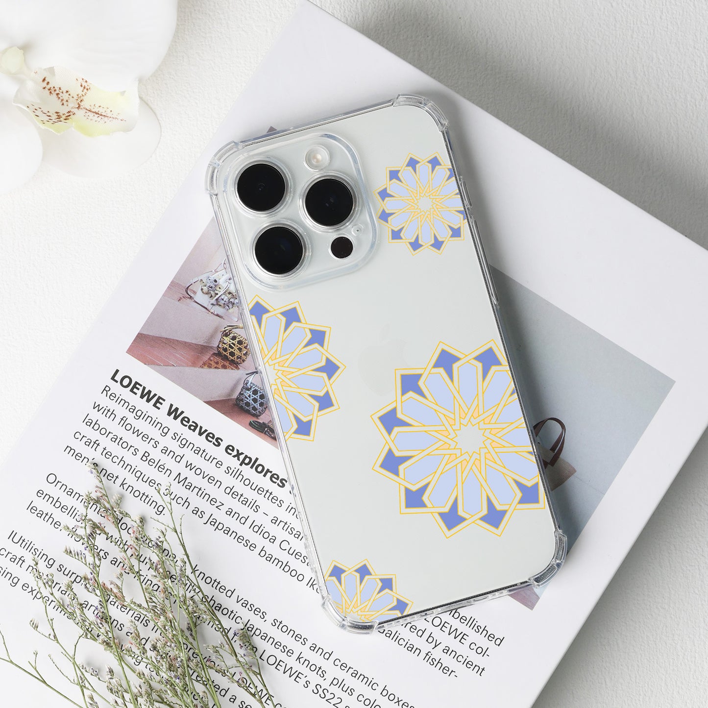Islamic Geometric Pattern Phone Case