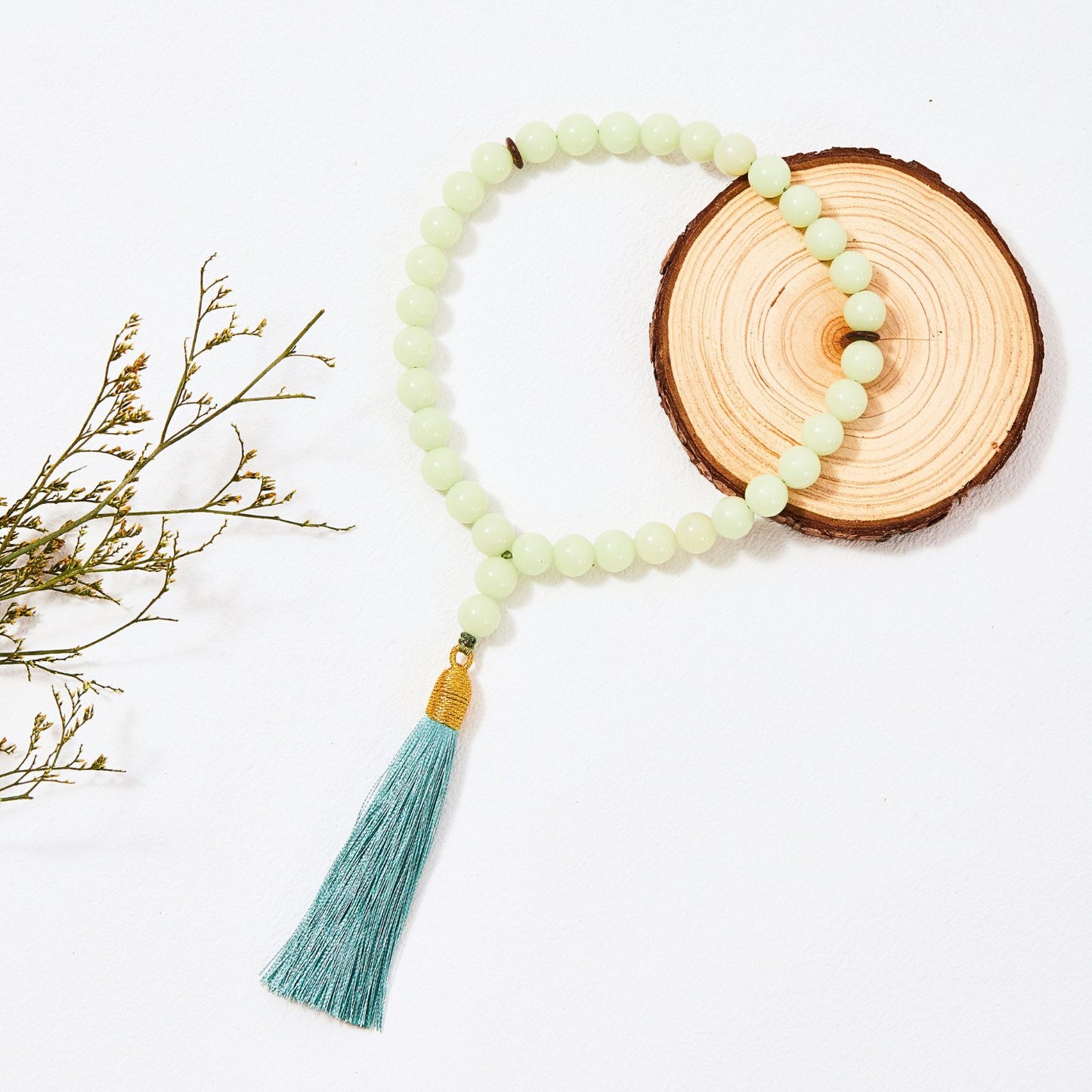 Luminous Stone–Tasbih Muslim Prayer Beads