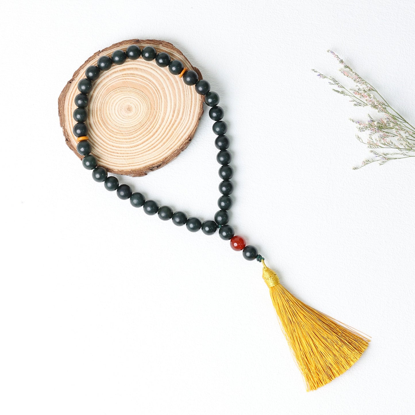 Luxurious Nephrite Jade – Tasbih Islamic Prayer Beads