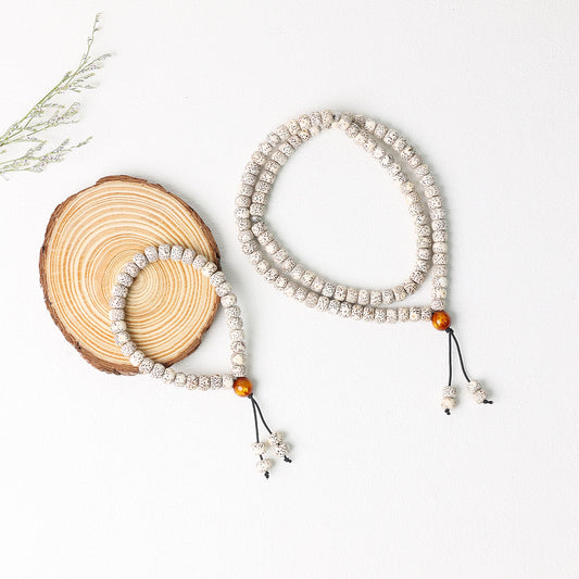 Natural Plant Seeds Moon & Stars– Tasbih Islamic Prayer Beads