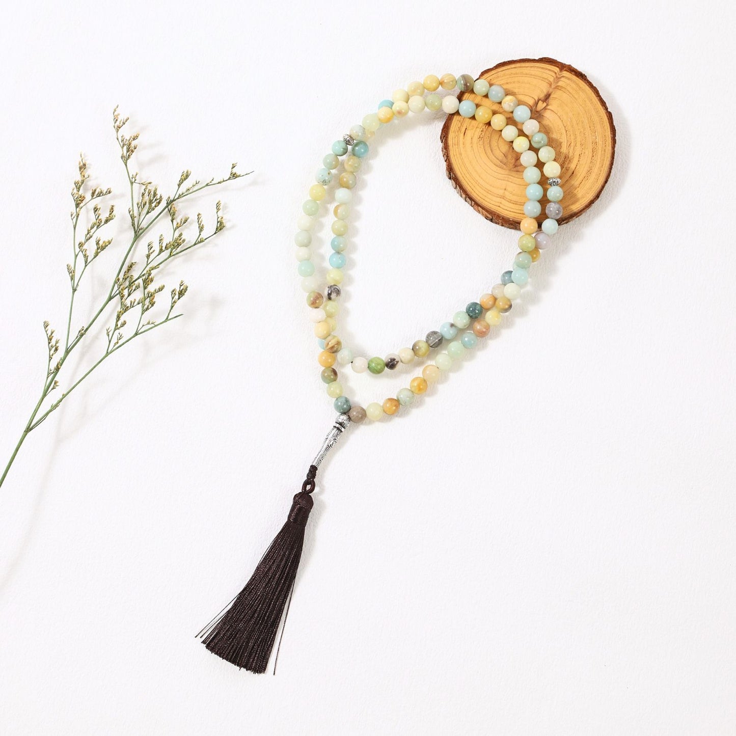 Natural Stone Early Spring – Tasbih Islamic Prayer Beads