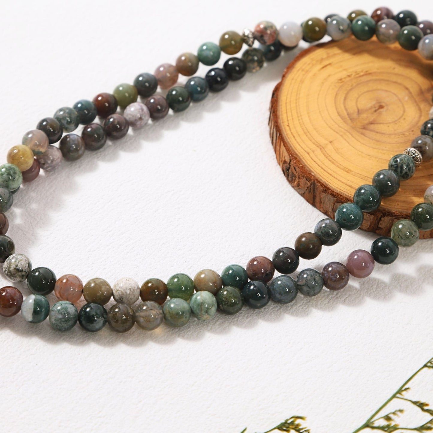 Natural Stone Creek Memory– Tasbih Islamic Prayer Beads