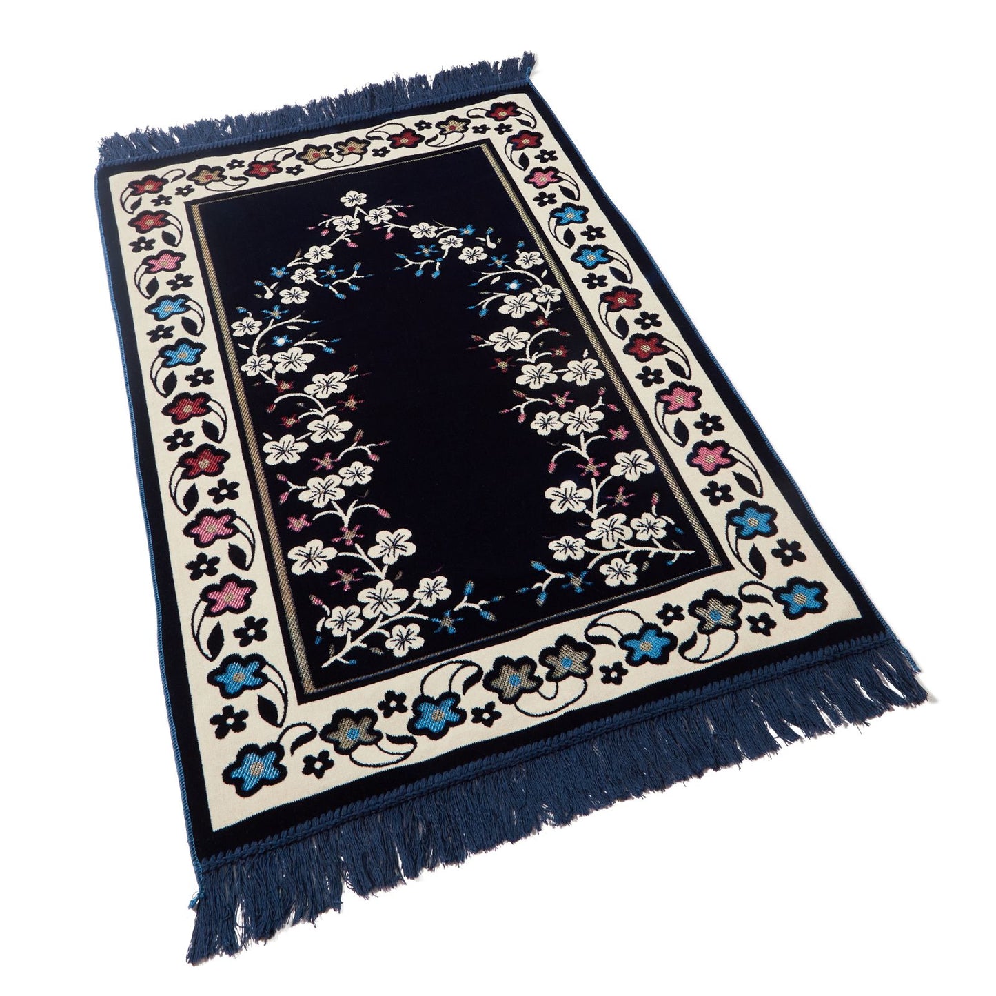 Plum Blossom Muslim Prayer Rug