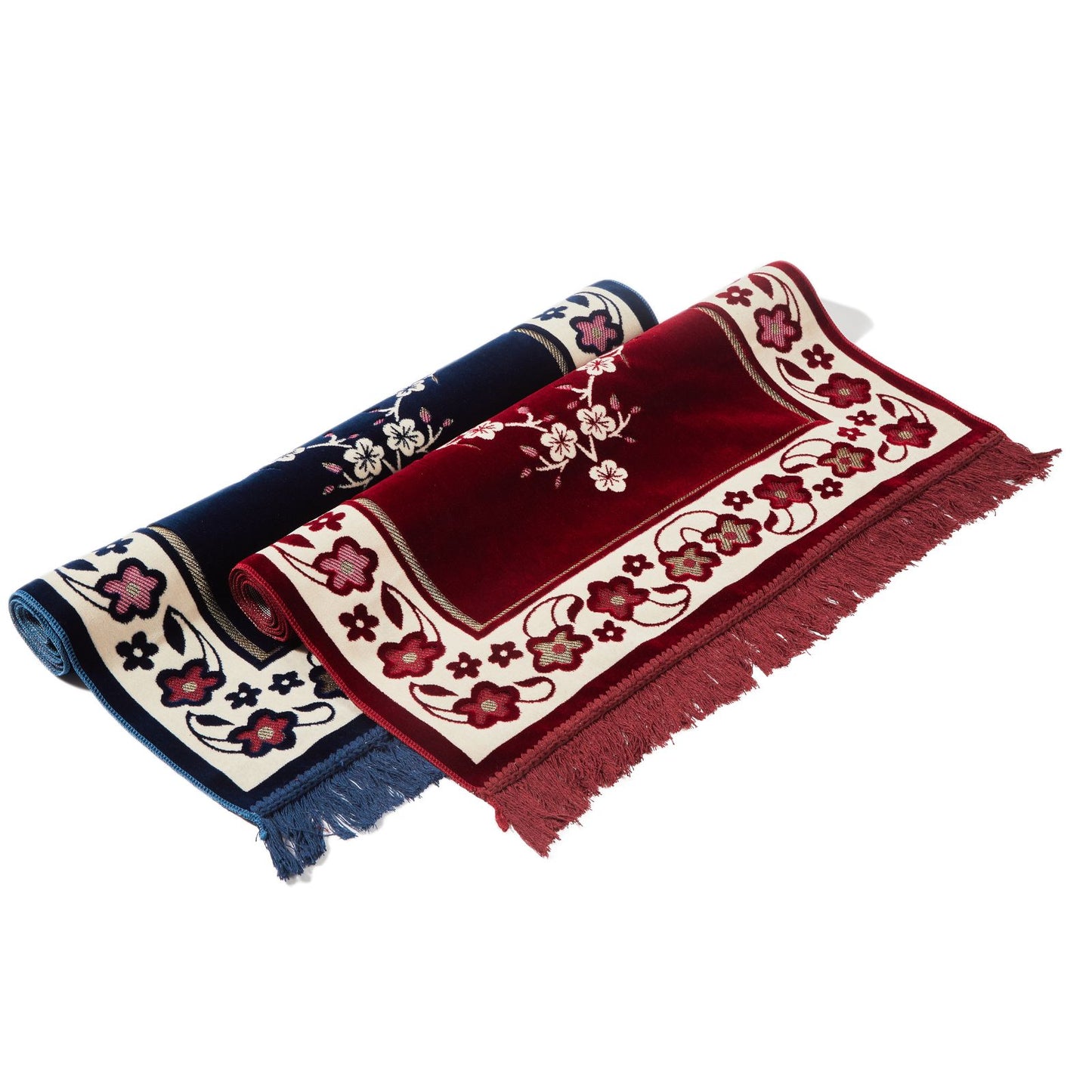 Plum Blossom Muslim Prayer Rug