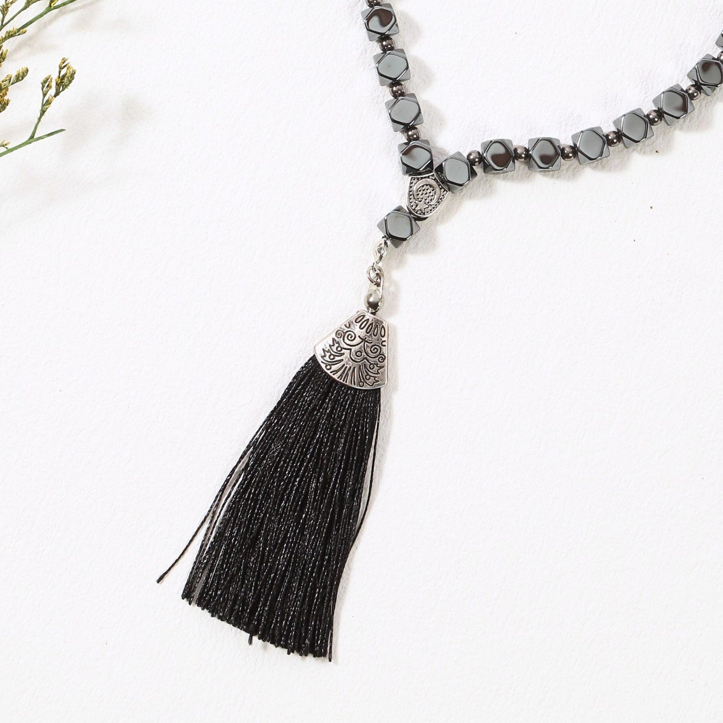 Polyhedron Hematite–Tasbih Islamic Prayer Beads