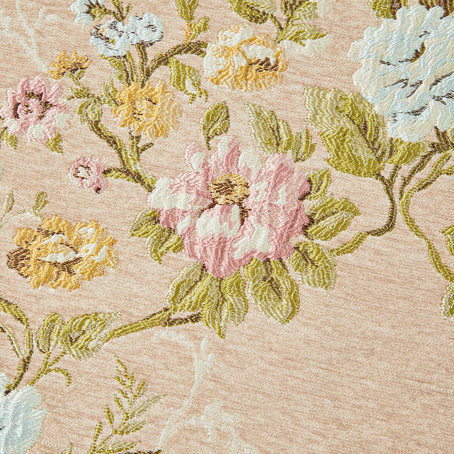 Pure Embroidered Rug With Latex Pad