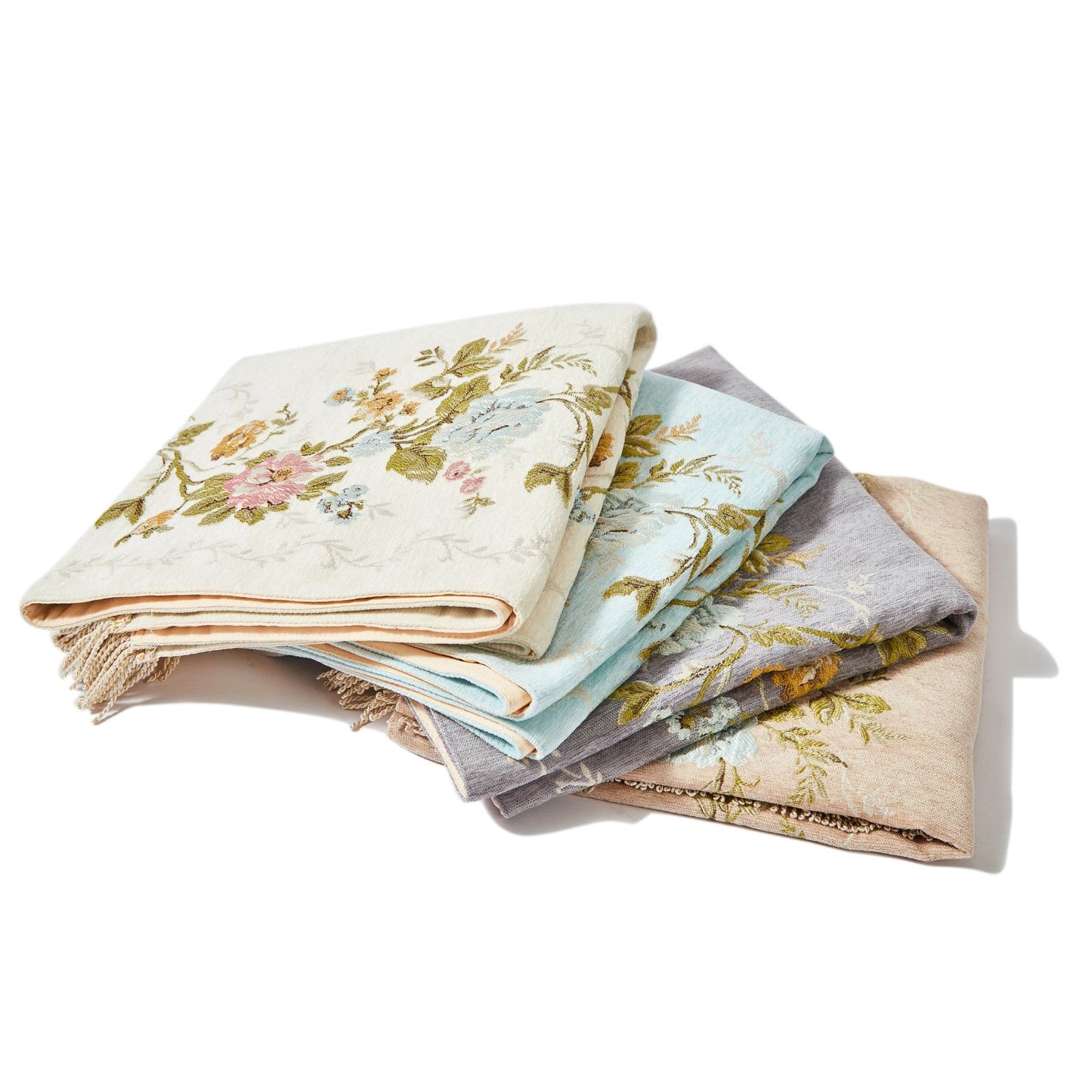 Pure Embroidered Rug With Latex Pad
