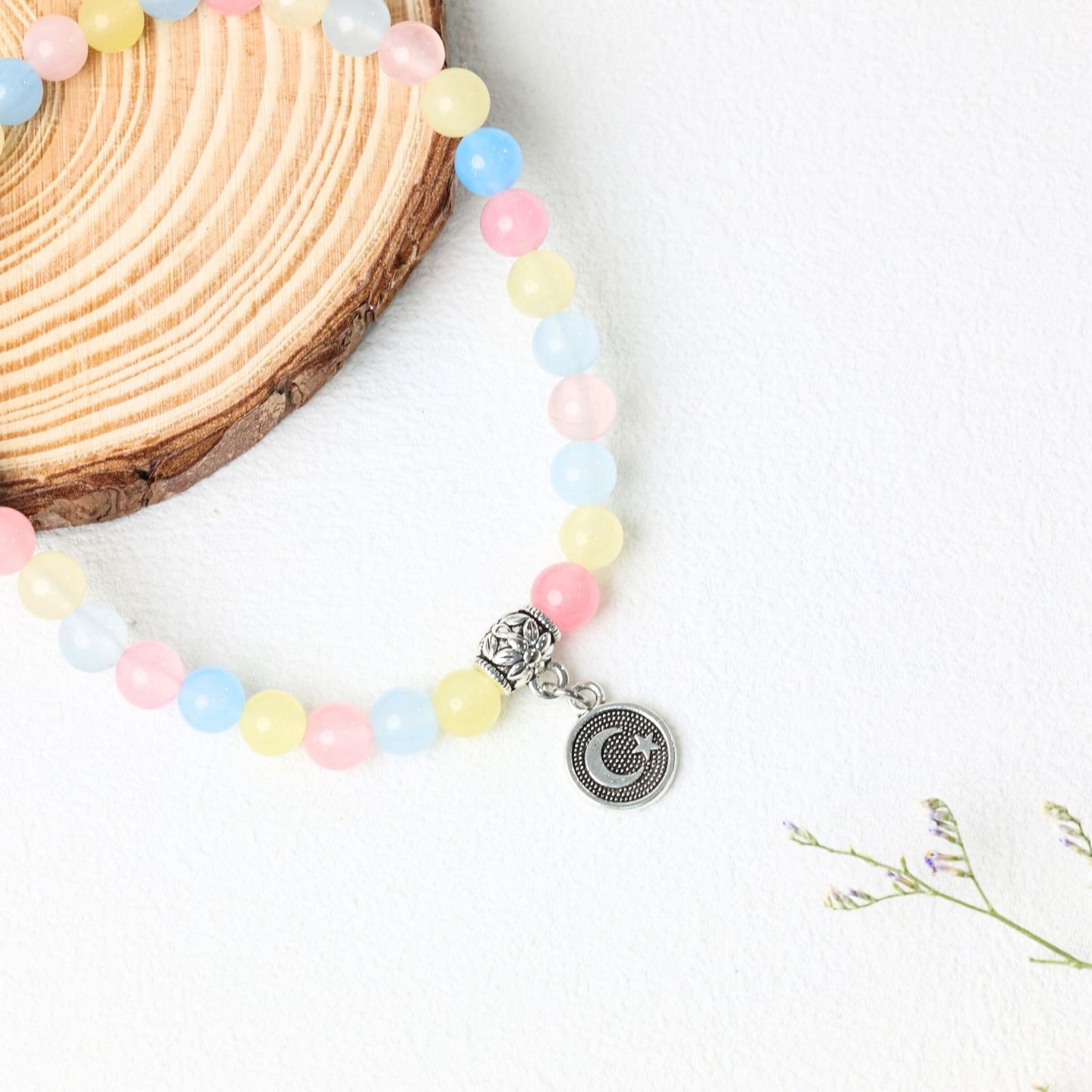 Quartzite Bracelet Tasbih 33 Beads