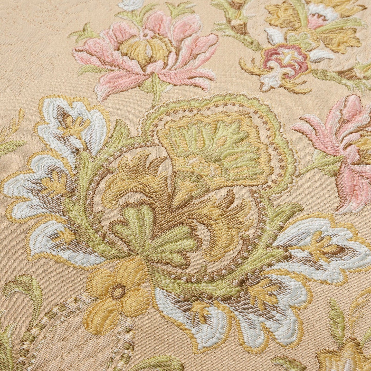 Silky & Lustrous Embroidered Prayer Rug
